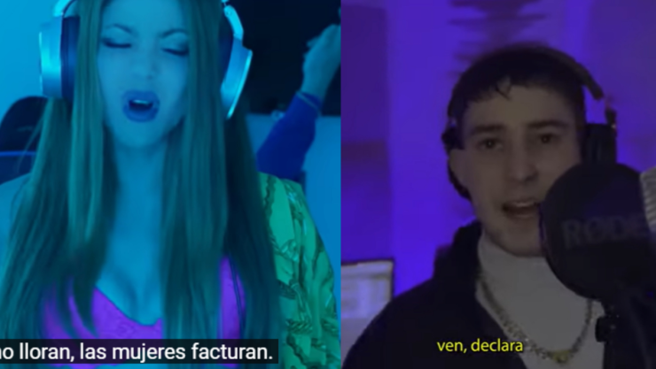 “Clara-mente no vales”, Raperos defienden a Piqué y van contra Shakira