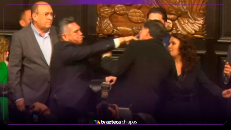 ¡Golpes e insultos entre legisladores! Alito Moreno y Fernández Noroña desatan trifulca en plena sesión
