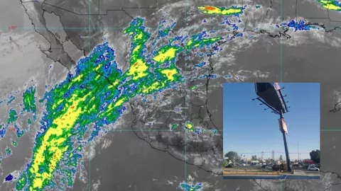 Llega nuevo frente frío con fuertes rachas de vientos a BC