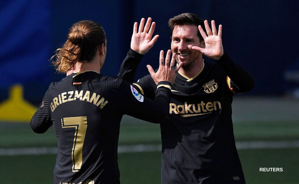 Griezmann y Messi