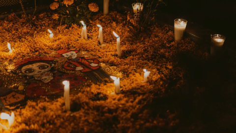 La flor guía a los seres queridos