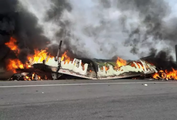 Accidente en Tamaulipas