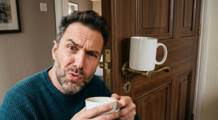 Dejar una taza en la manija de la puerta al dormir en un hotel: la razón de seguridad detrás de este hábito