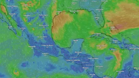 Depresión tropical Patty se degradó y esta es su ubicación