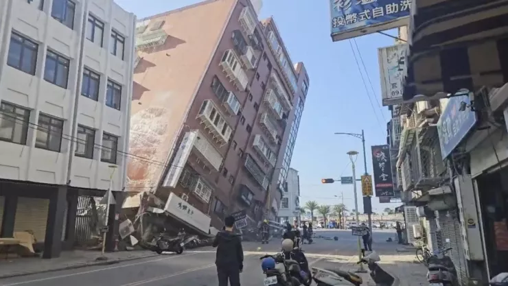 terremoto en taiwán