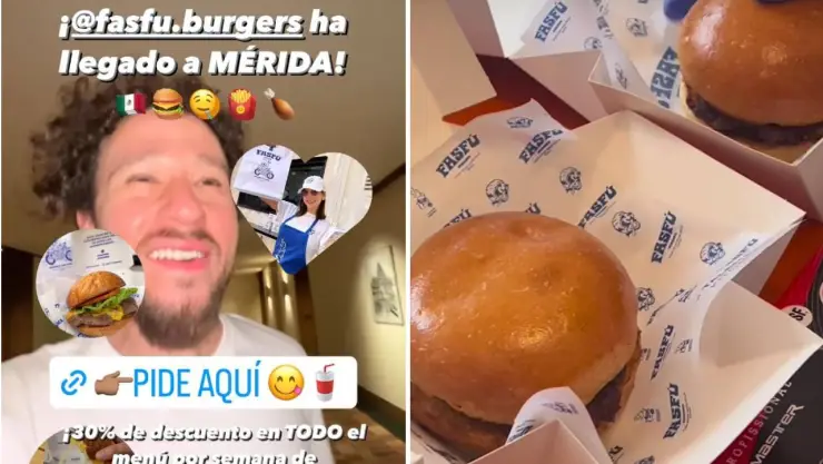 Famosas hamburguesas de Luisito Comunica llegan a Mérida