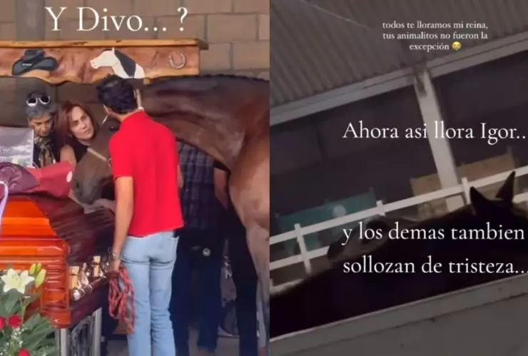 Funeral de Elena Larrea