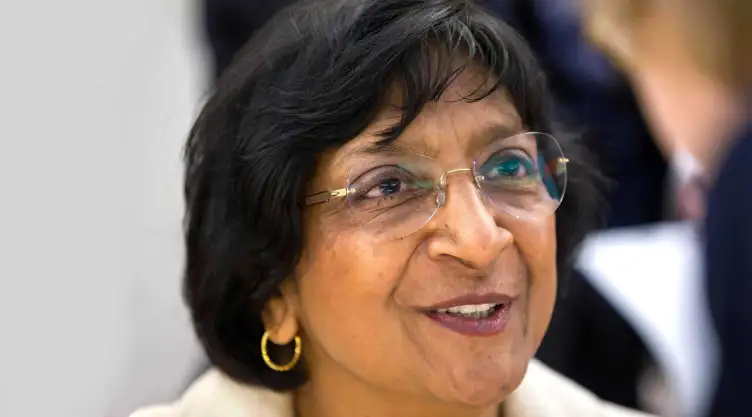 Navanethem Pillay, premio Nobel de la Paz 2026.
