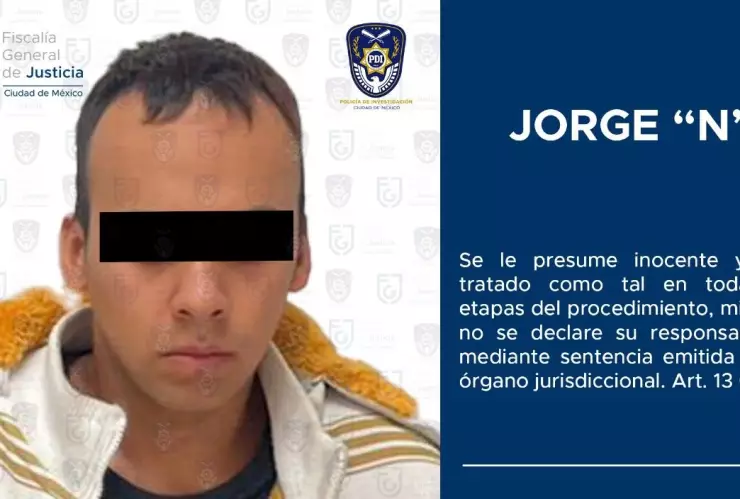 Policías hallan en redes a presunto homicida, lo detienen en Iztapalapa