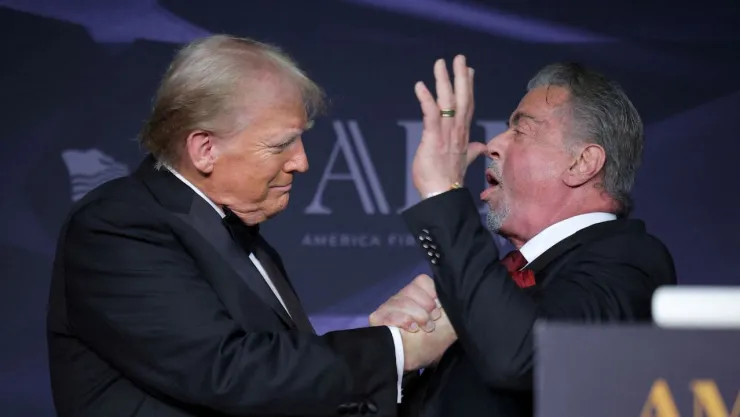 Por esta razón Stallone compara a Trump con George Washington, el 1.er presidente de Estados Unidos