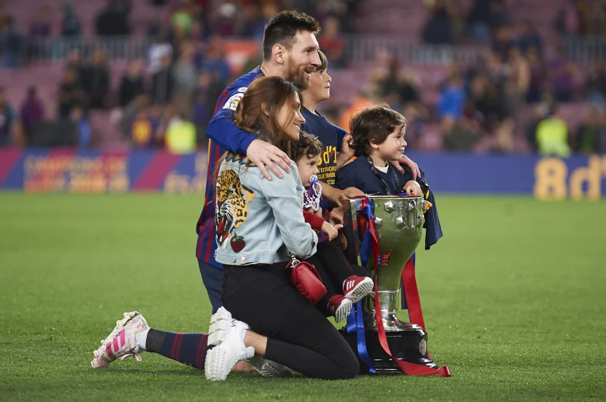 Lionel Messi de Barcelona a París