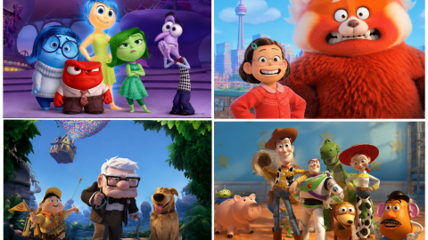 Películas Pixar emociones niños