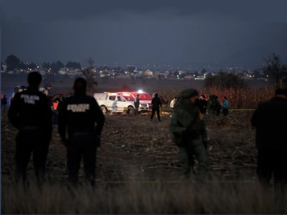 Accidente helicóptero