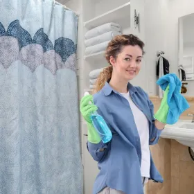 Elimina el moho de la cortina de baño con este infalible ingrediente de cocina