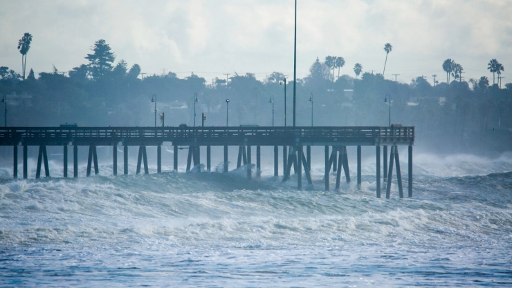 El clima en el Área de la Bahía de California esta semana.