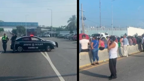 Bloqueo carretera Villahermosa - Frontera.jpg