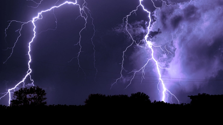 Rayos descargas eléctricas