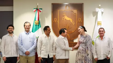 Joaquín Díaz Mena busca industrializar Yucatán y ya tuvo las primeras reuniones