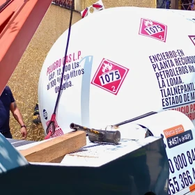 pipa de gas