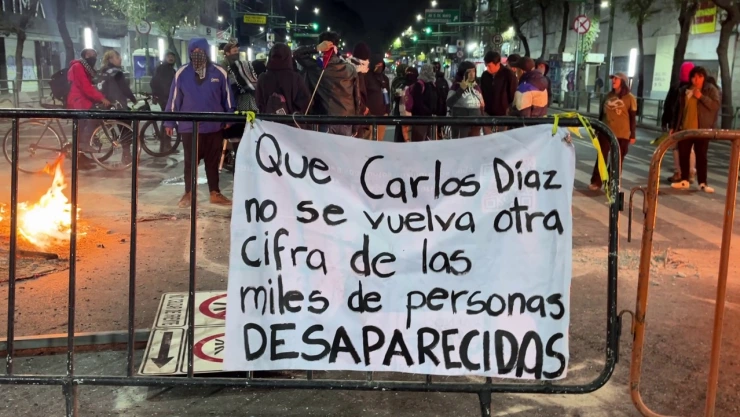 Bloqueo en Eje Central el 30 de maro de 2026.