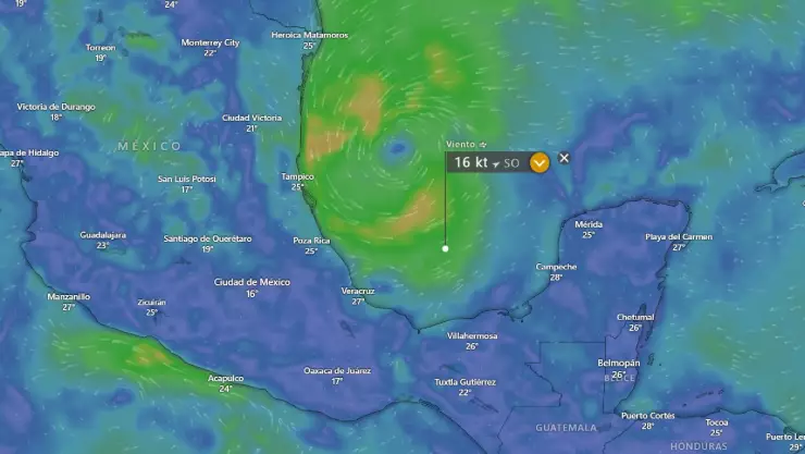 Esta es la TRAYECTORIA de la tormenta tropical Milton que se encuentra cerca de Yucatán