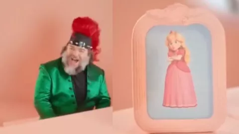 Canción Peaches de Mario Bros