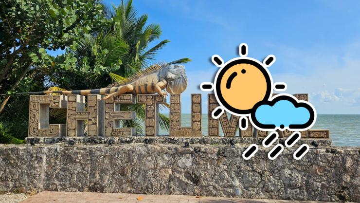 Pronóstico del Clima en Chetumal HOY 15 de marzo de 2026_ Canales de baja presión causarán lluvias.webp
