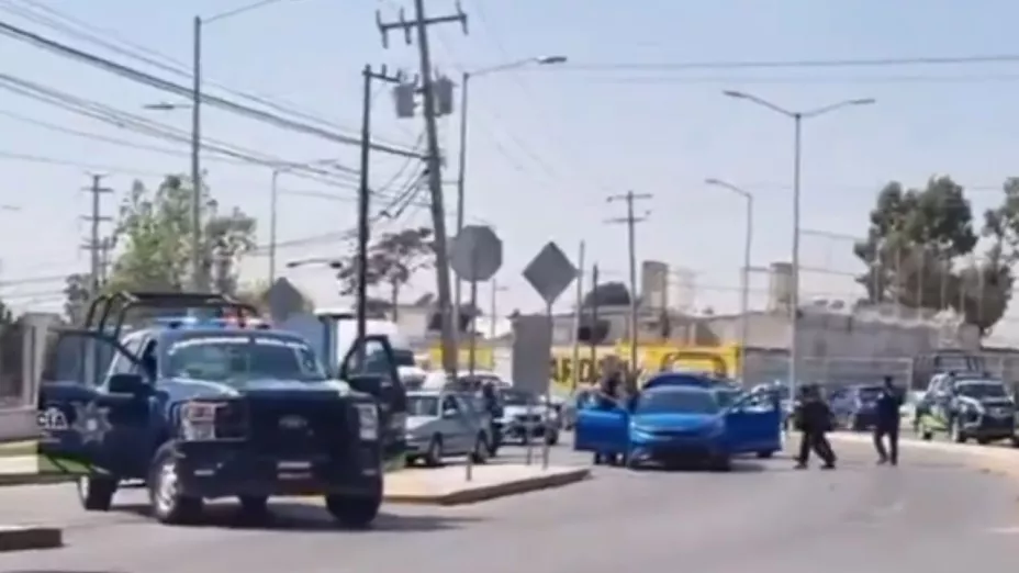 VIDEO: Fuerte movilización policial en camino a La Resurrección hoy