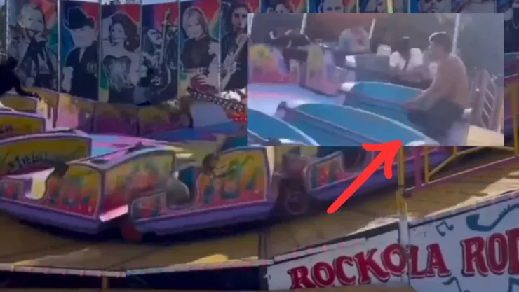 Muere en juego mecánico