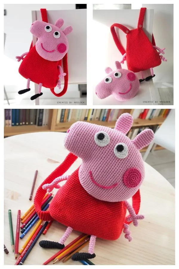 Manualidades de Peppa Pig: 4 ideas para hacer muñecas de crochet para niños