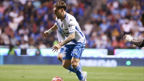 Emiliano Gómez, jugador de Puebla