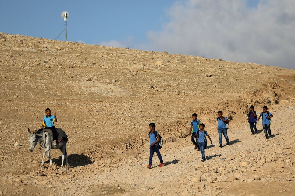 Niños palestinos
