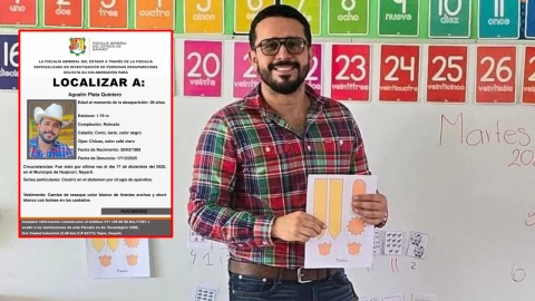 maestro desaparecido Nayarit