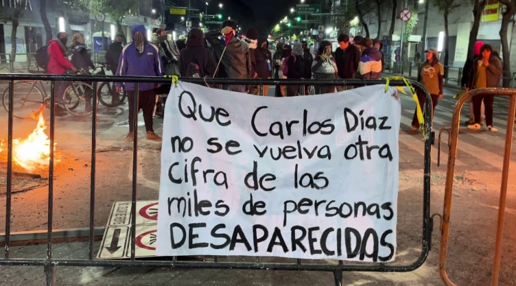 Bloqueo en Eje Central el 30 de maro de 2026.