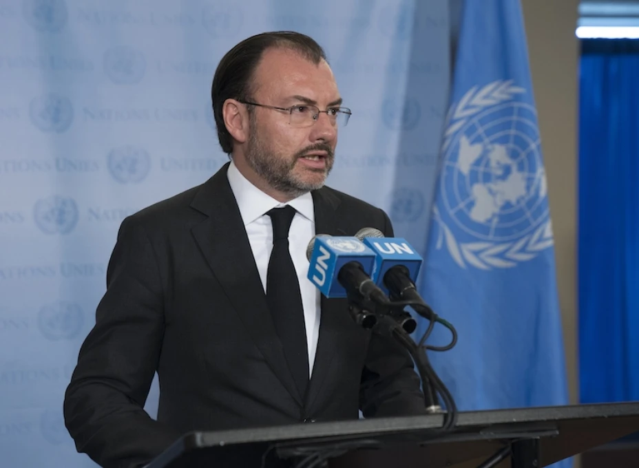 Videgaray Papa agradecimiento
