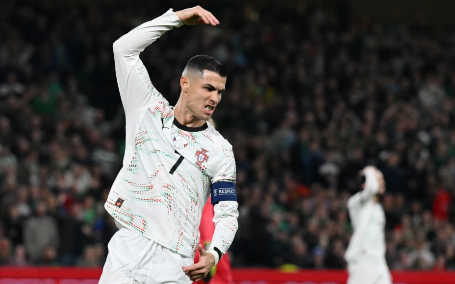 Cristiano Ronaldo, jugador de Portugal