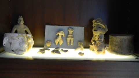 Piezas arqueol&oacute;gicas