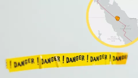 Registra Santa Rosalía nuevo movimiento telúrico de 5.5 grados, seguido de réplica de 4.2