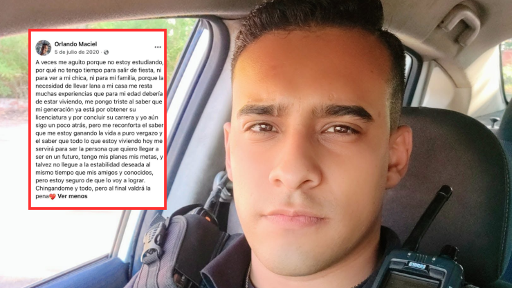 ¿Cuál fue el mensaje de Orlando Maciel en redes sociales?