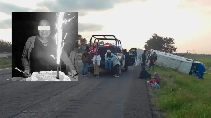 ¿De dónde y quién era la mujer que murió en un accidente cuando regresaba de un sepelio