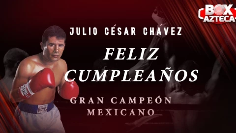 Julio César Chávez cumpleaños