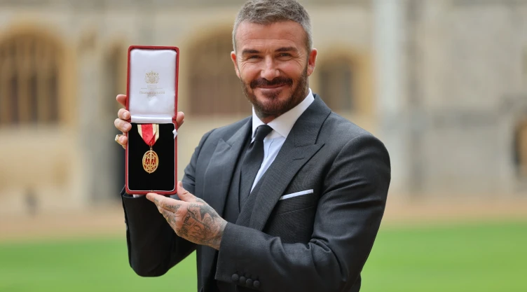 David Beckham es nombrado como Caballero