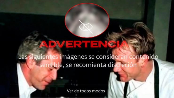 La aterradora fotografía del banquete humano de Jeffrey Epstein: ¿es real la imagen o se trata de IA?