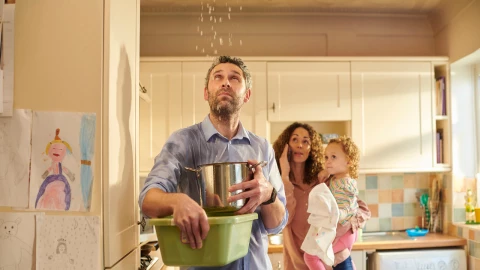 Cómo hacer el trucazo casero más barato para acabar con las goteras sin impermeabilizante