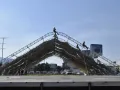 Así va la construcción del Centro de Acopio.