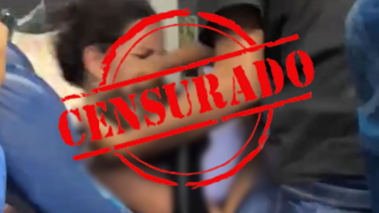 Niño muerto en autobús