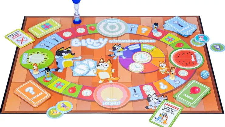 Estos juegos de mesa de Bluey son perfectos para regalar en un cumpleaños.