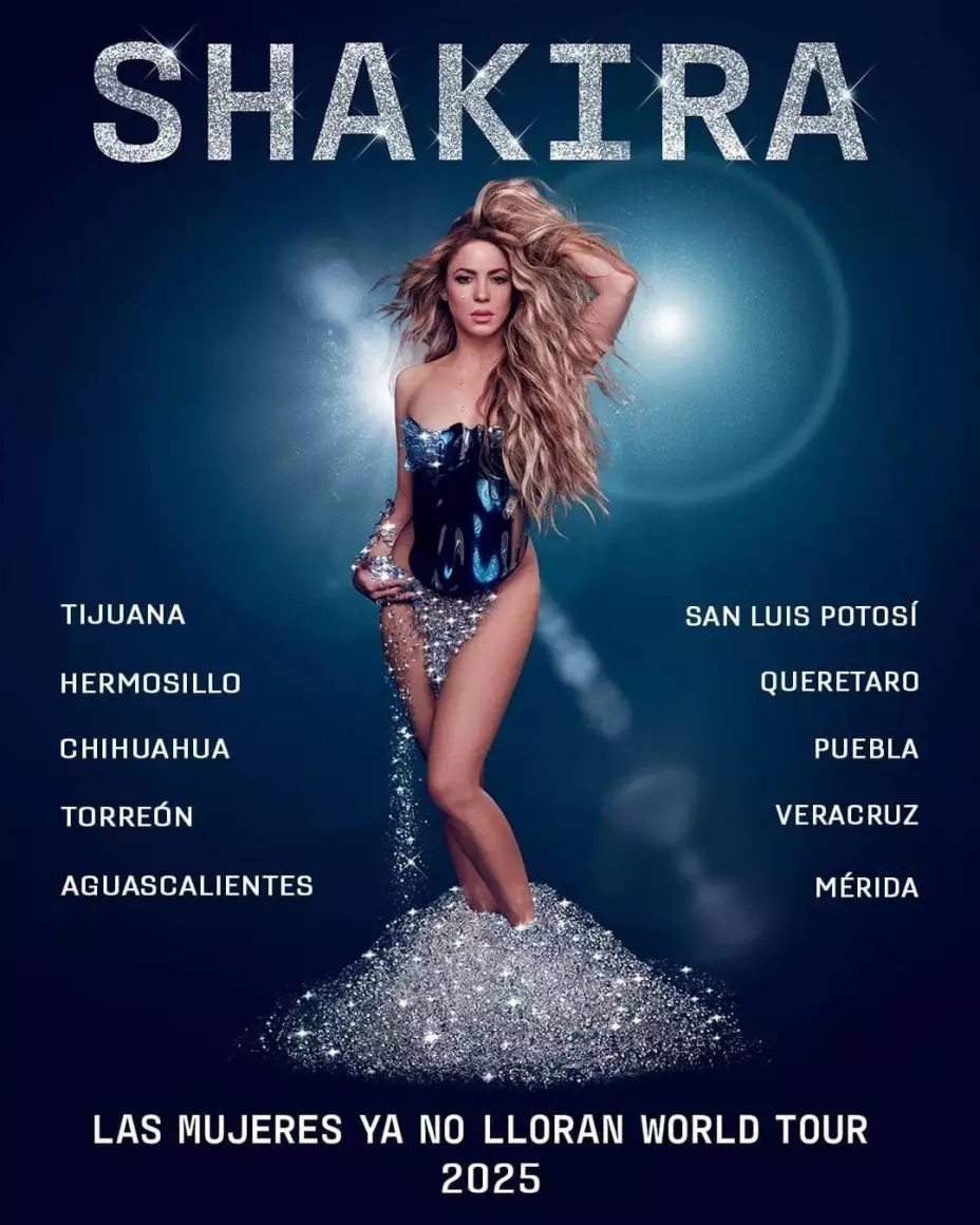 shakira en merida 2025.