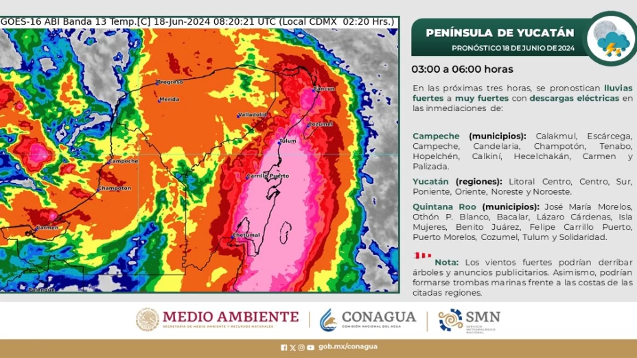 LLUVIAS EN LA PENÍNSULA DE YUCATÁN HOY 18 DE JUNIO.jpeg