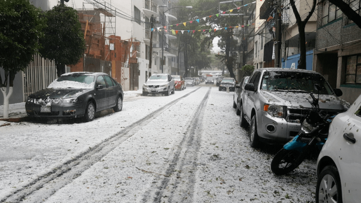 Clima en México: Habrá posibles granizadas este domingo en el Valle de México